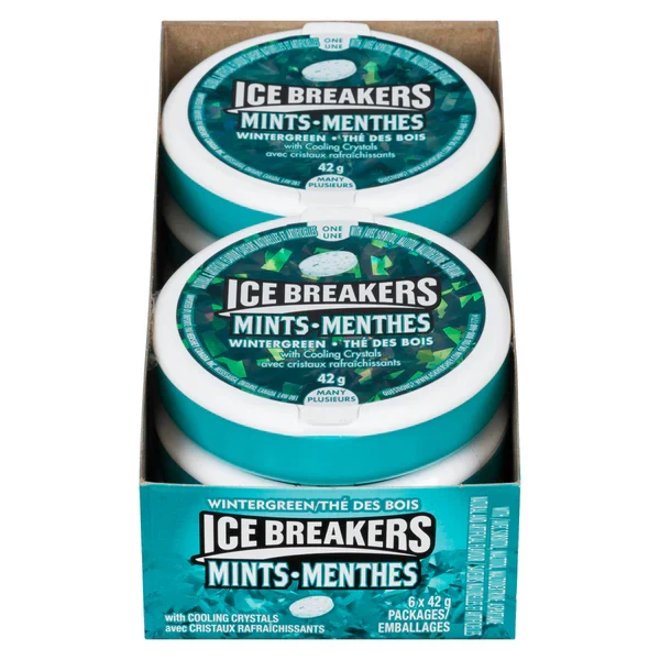 Ice Breakers - Wintergreen 12x6x42 GR