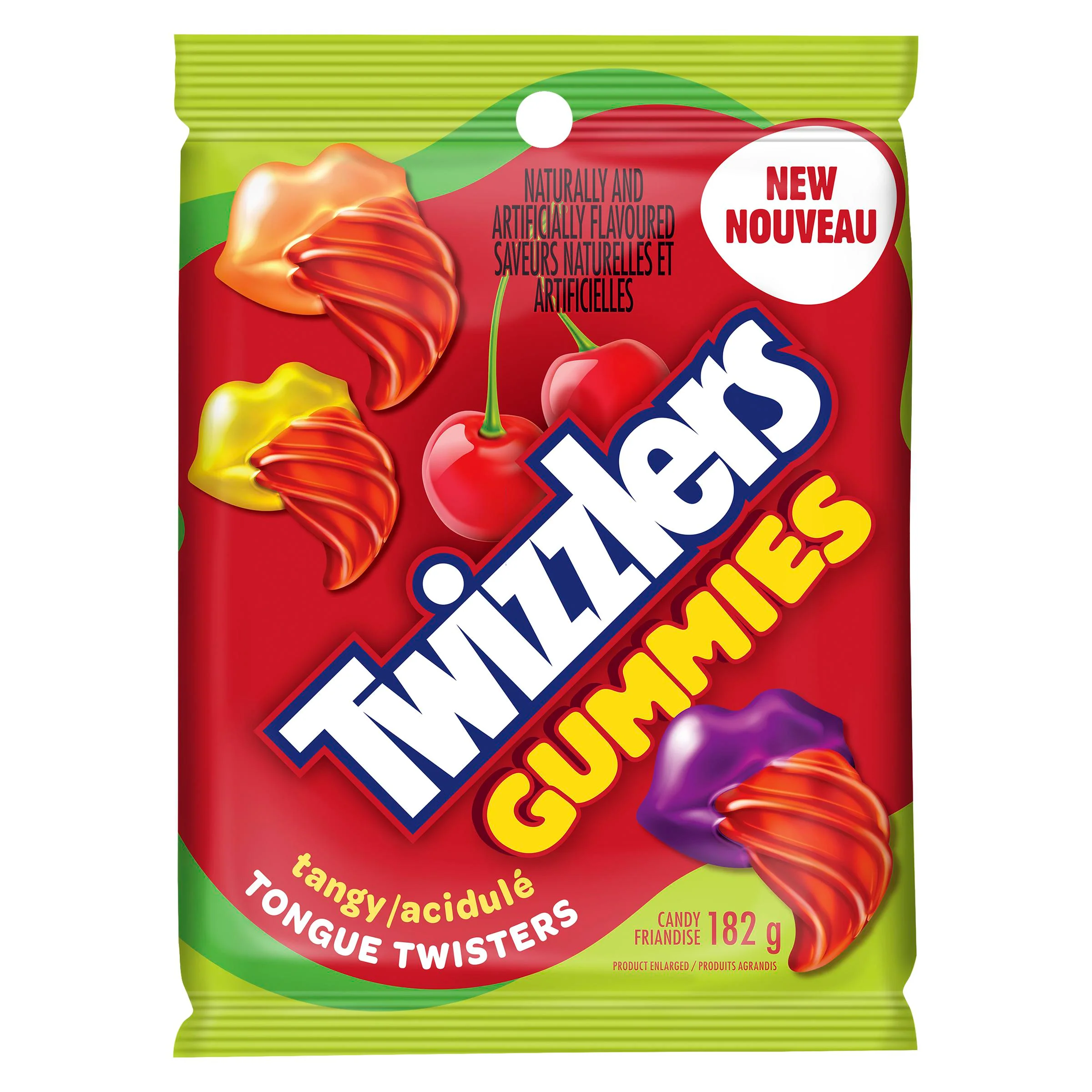 Hersheys - Twizzlers Gummies Tangy Tongue Twisters 182GR