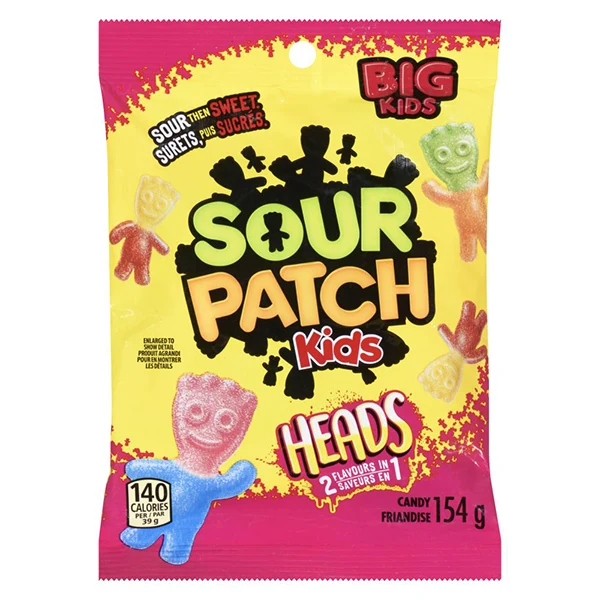 Maynards - Sour Patch Big Kids Heads 154GR