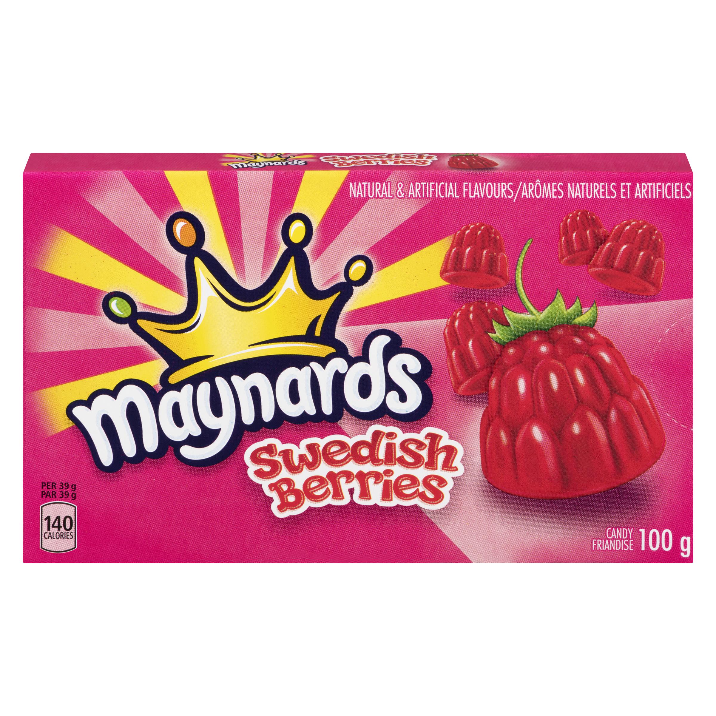 Maynards - Swedish Berries Theatre Box 100GR