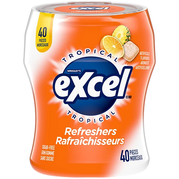 Excel - Refreshers Tropical 6x40 EA