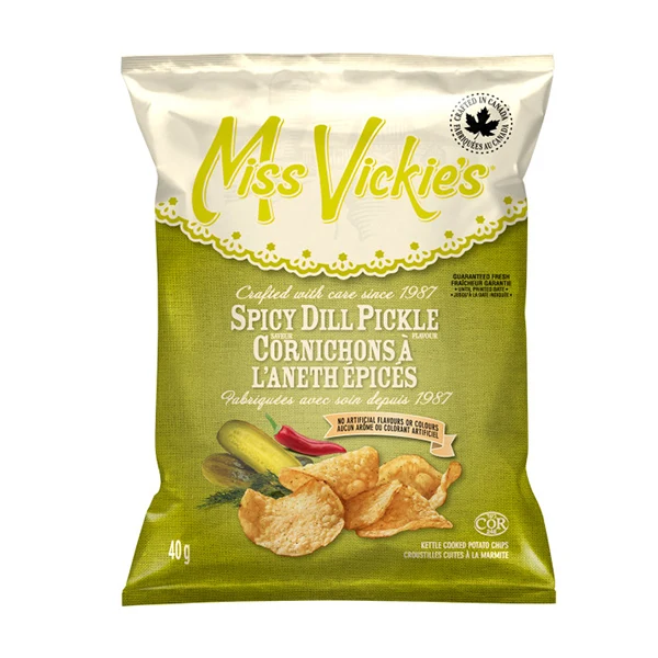 Miss Vickies - Spicy Dill Pickle 40GR