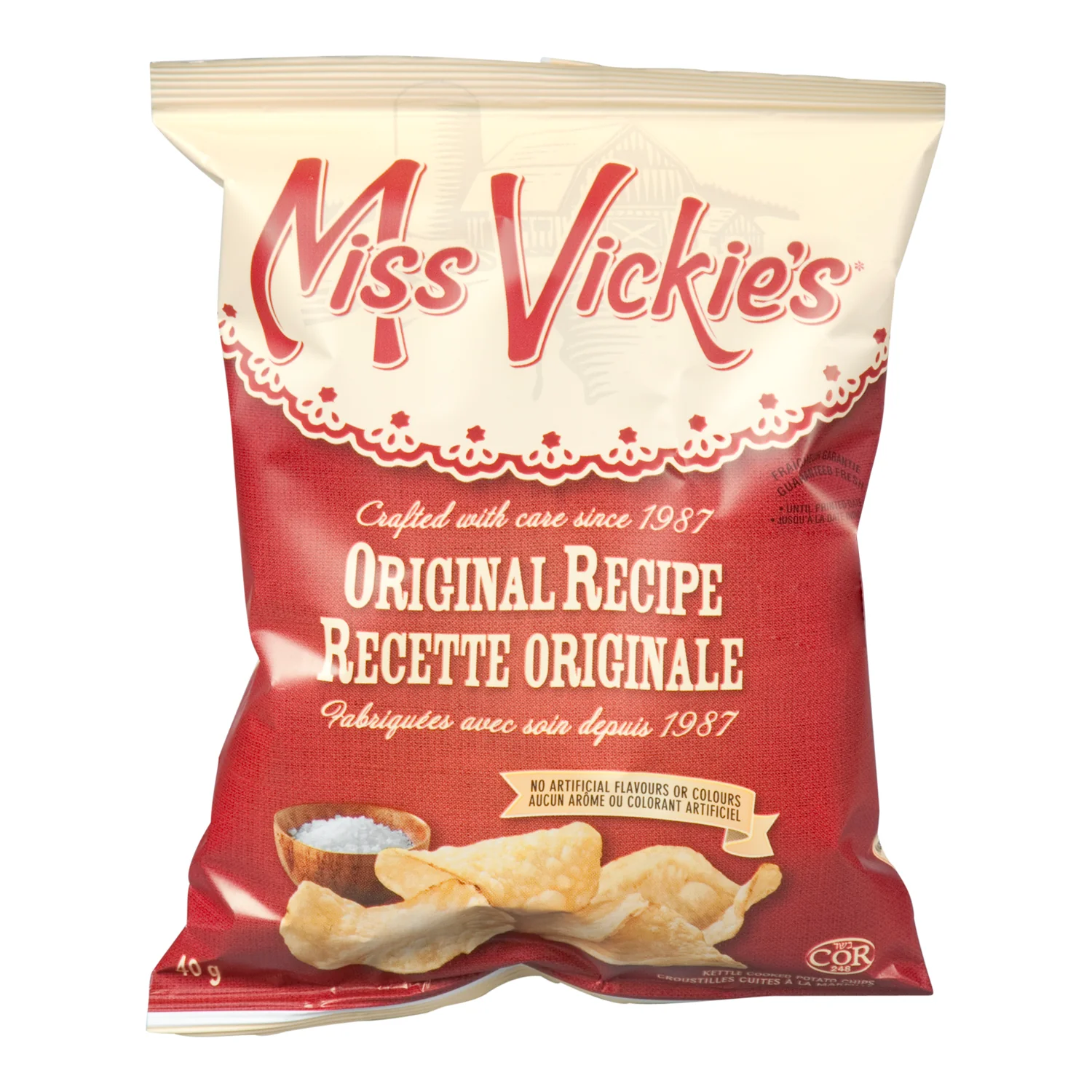 Miss Vickies - Original Chips 40x40 GR