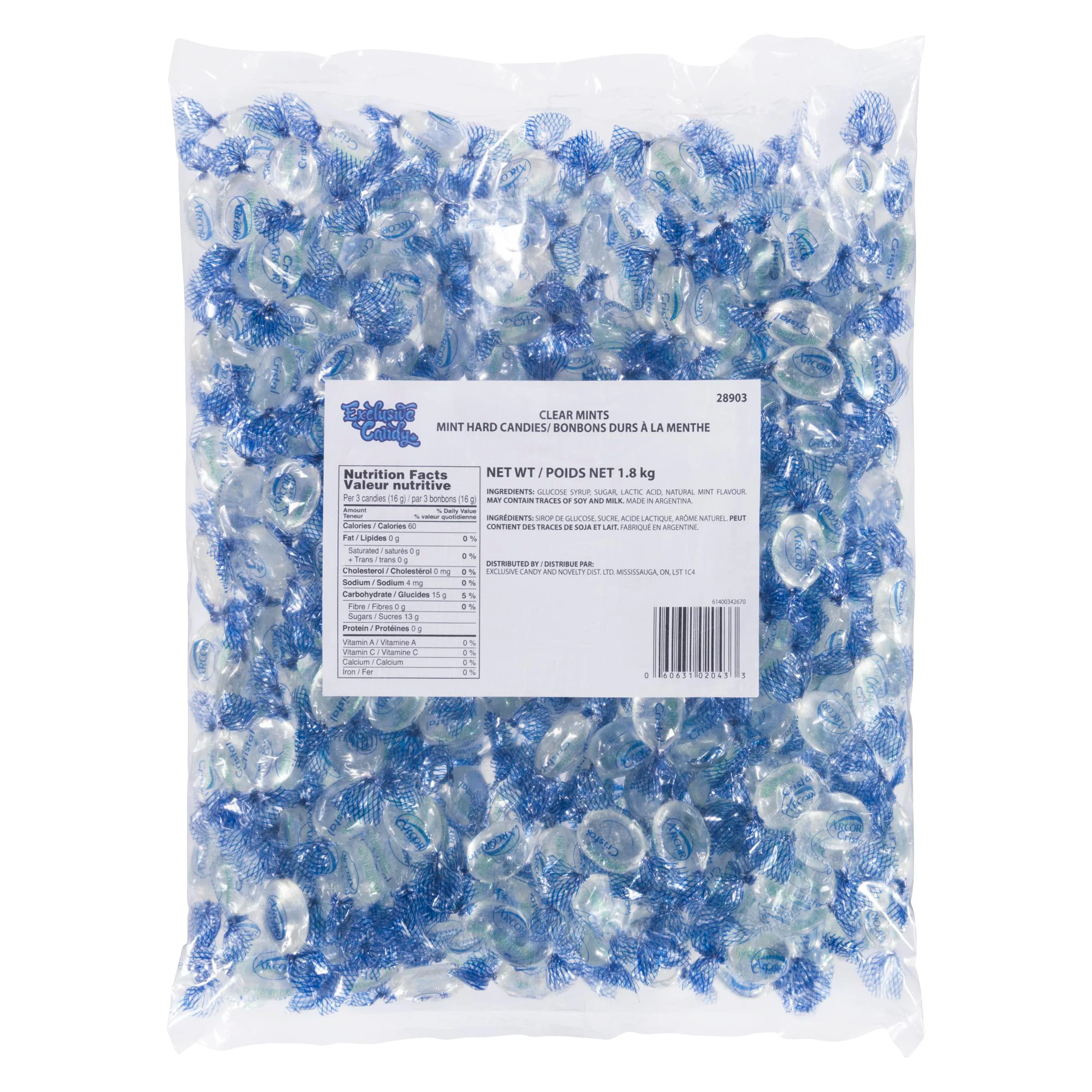 Exclusive - Clear Mints 1.8KG