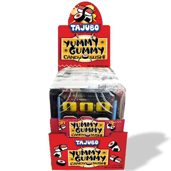 Tajubo - Sushy Tray Gummy 10x46 GR