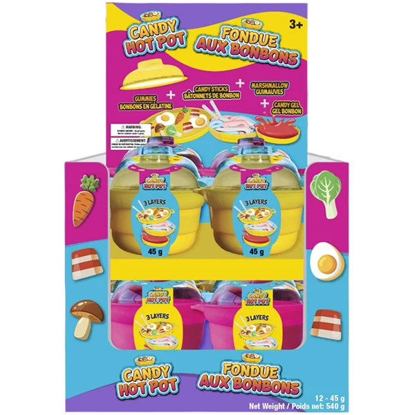 Exclusive - Candy Hot Pot 12x45 GR