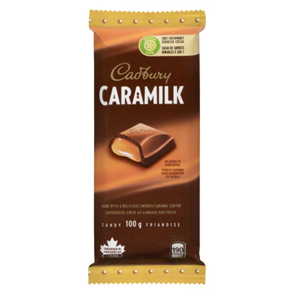 Cadbury - Caramilk Family Bar 19x100 GR