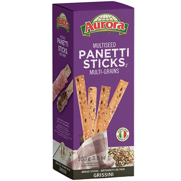 Aurora - Panetti Breadsticks Multiseed 100GR