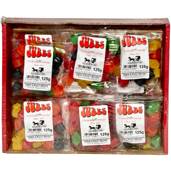 Horse & Buggy - Ju Jubes Candy 12x125 GR