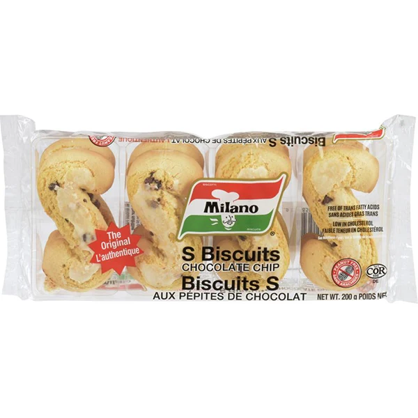 Milano - S Biscuits Choco Chip 200GR