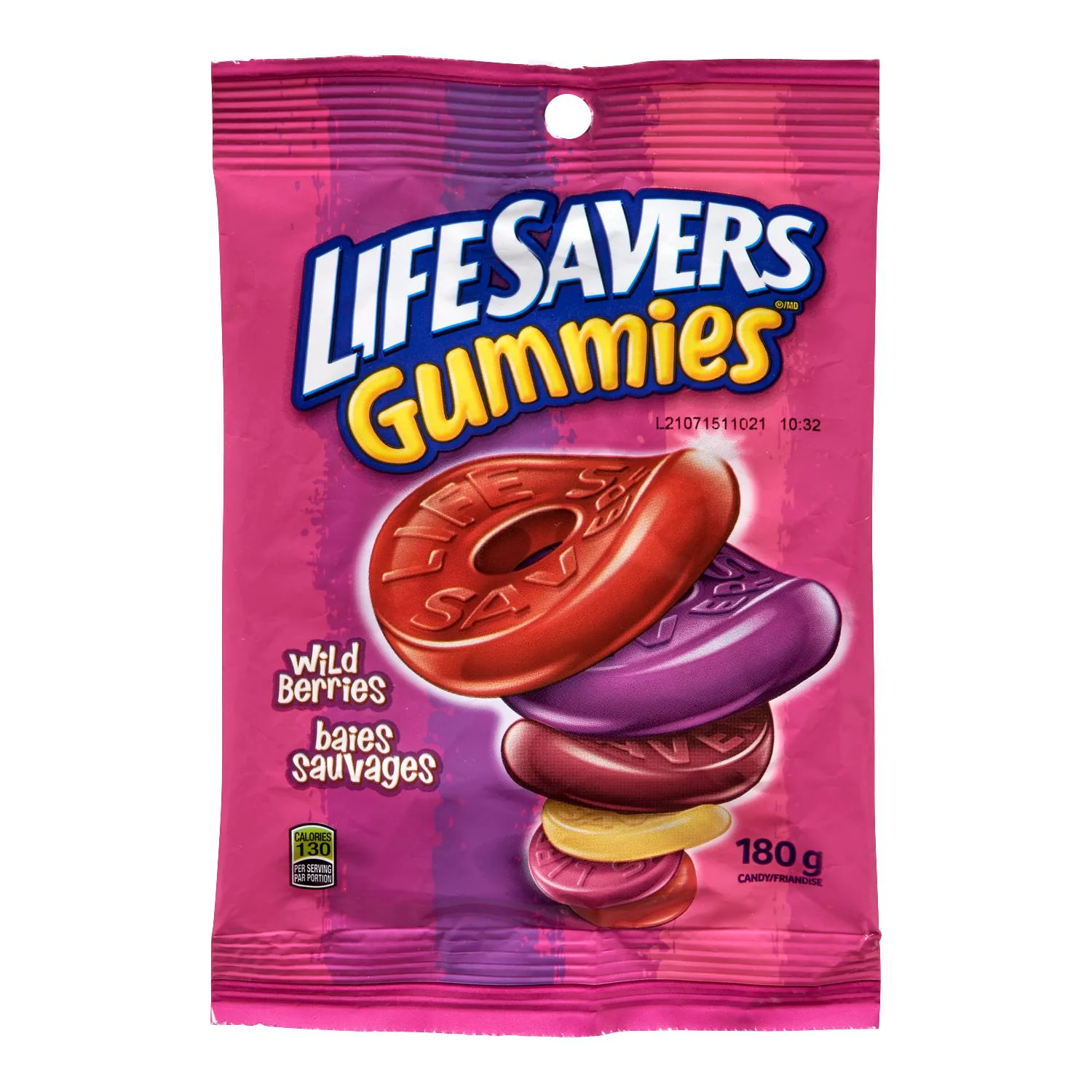 Life Savers - Gummies Wild Berry 180GR