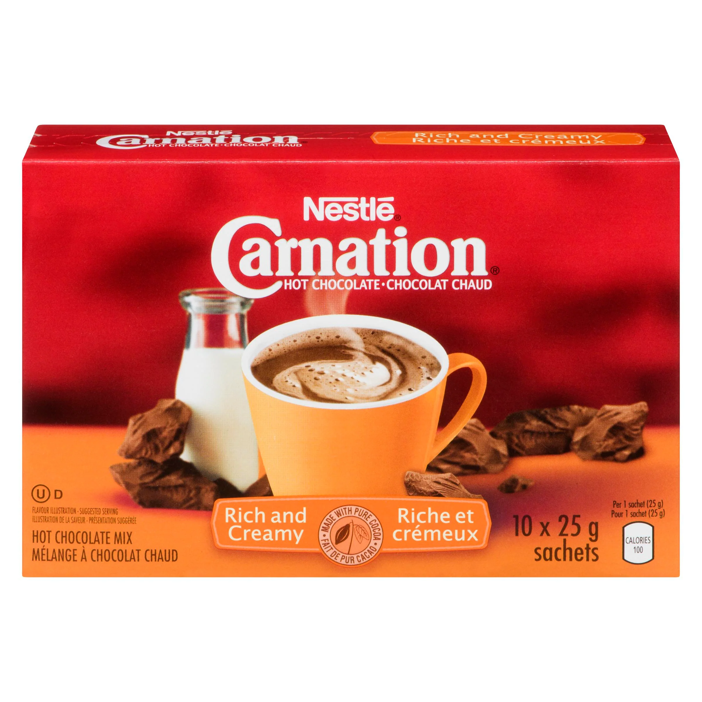 Carnation - Rich & Creamy Hot Chocolate 10x25 GR
