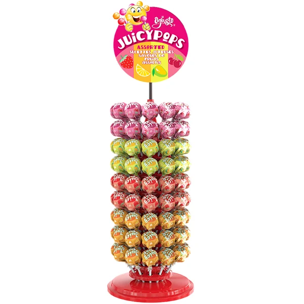 Ogusto - Juicypops Assorted Display 108x10 GR