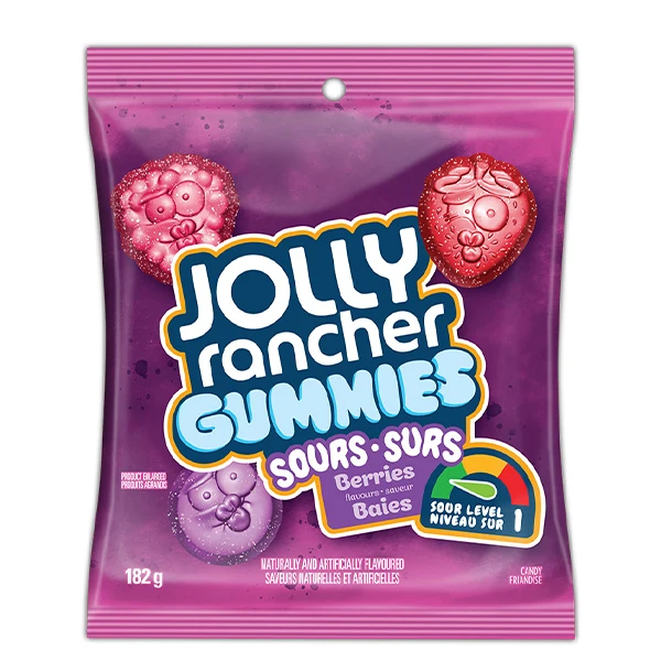 Jolly Rancher - Gummies Sour Berries 182GR
