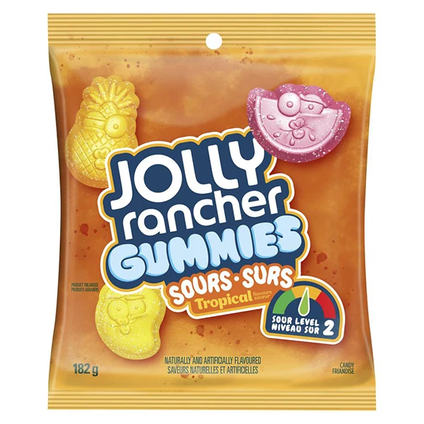 Jolly Rancher - Gummies Sour Tropical 182GR