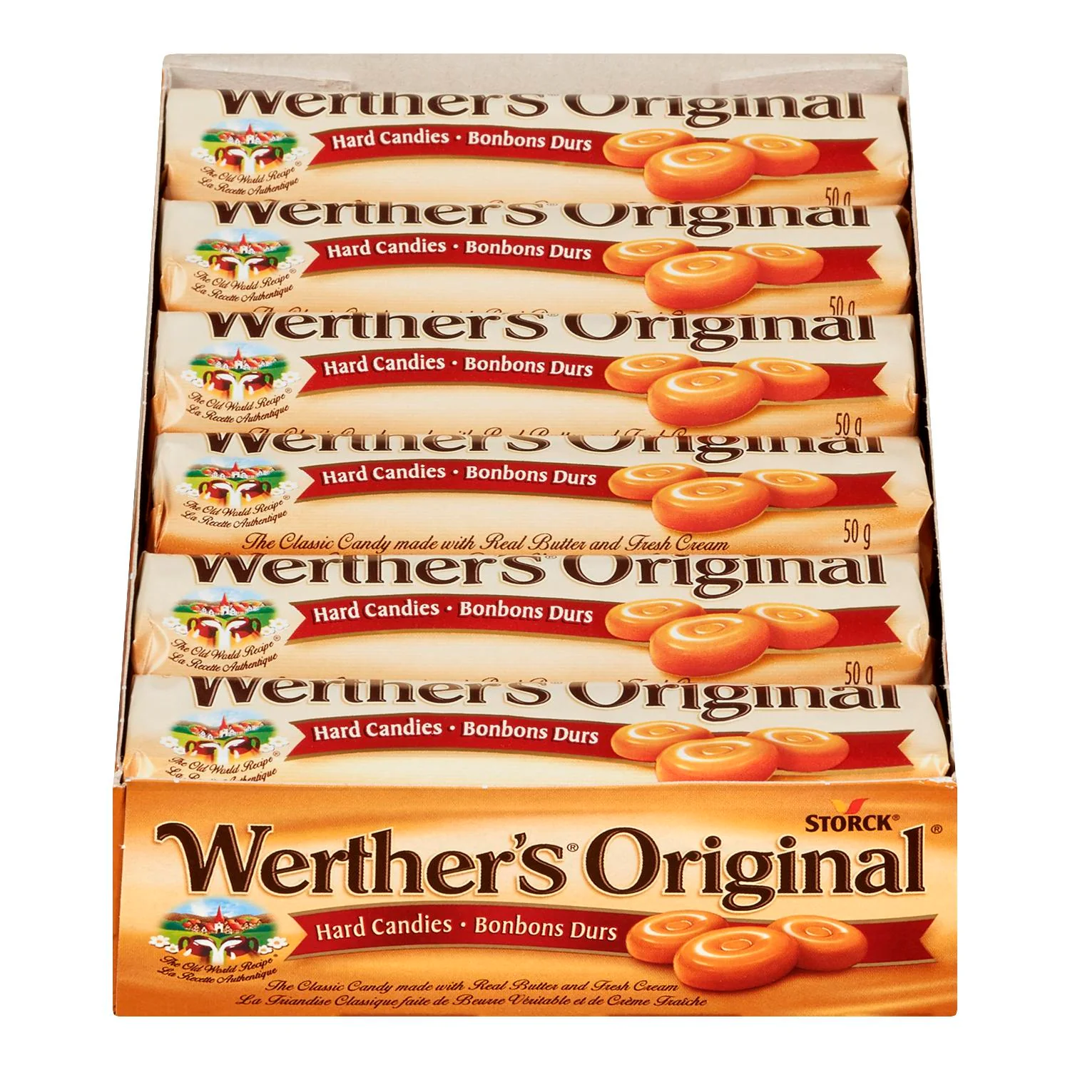 Storck - Werthers Butterscotch Rls 12x50 GR