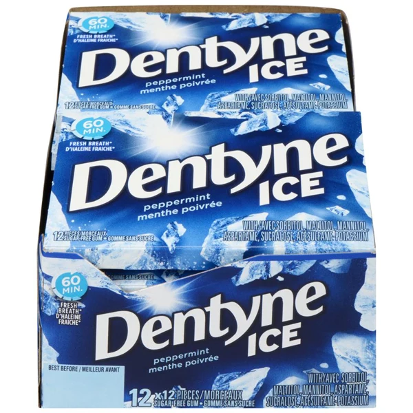 Dentyne - Ice Peppermint 12x12 PC