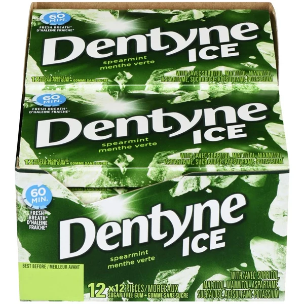 Dentyne - Ice Spearmint 12x12 PC