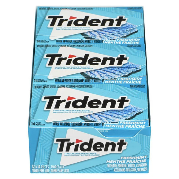 Trident - Slab Freshmint 12x14 PK