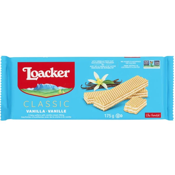 Loacker - Vanilla 175GR