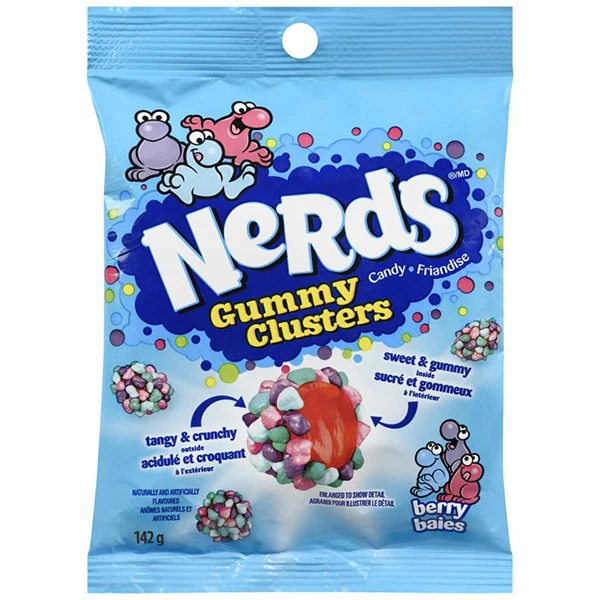 Nerds - Gummy Cluster Very Berry 142GR
