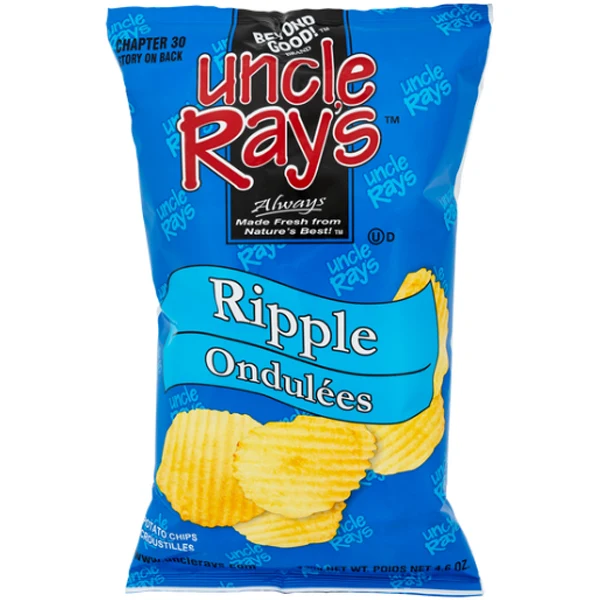 Uncle Rays - Ripple Potato Chips 130GR