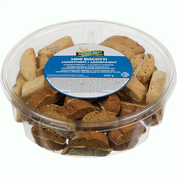 Moms Best - Mini Biscotti Assorted 4x600 GR