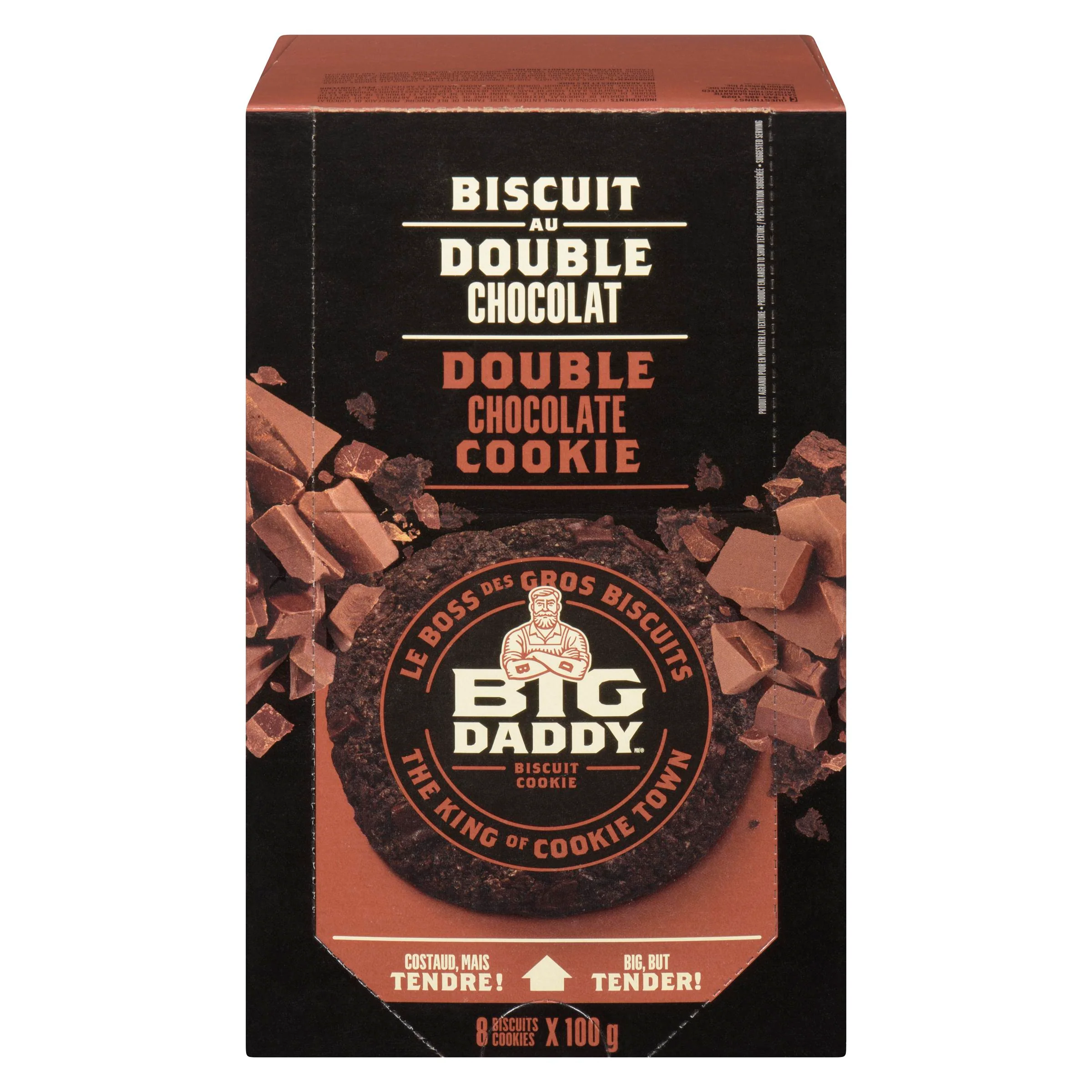 Big Daddy - Double Chocolate 8x100 GR