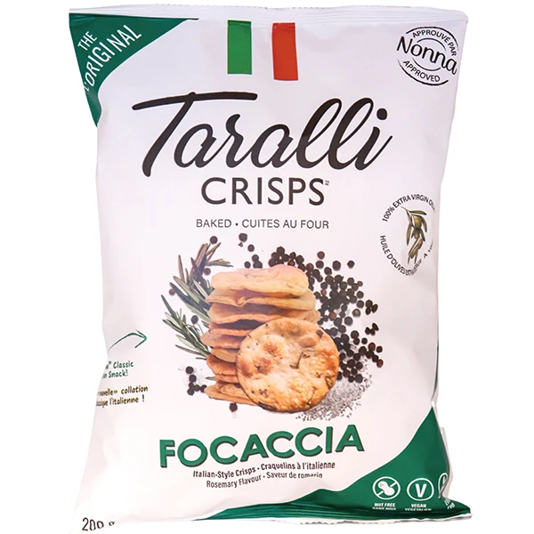 Taralli - Crisps Focaccia 200GR