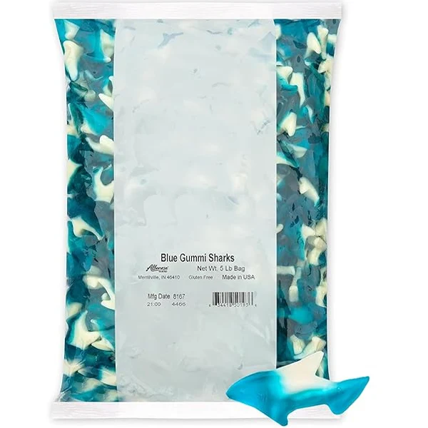 Albanese - Gummy Blue Sharks 5LB