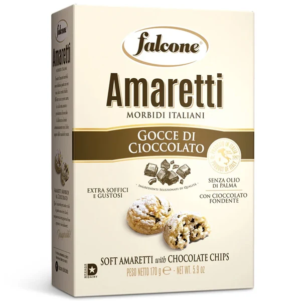 Falcone - Amaretti Chocolate Chip 170G