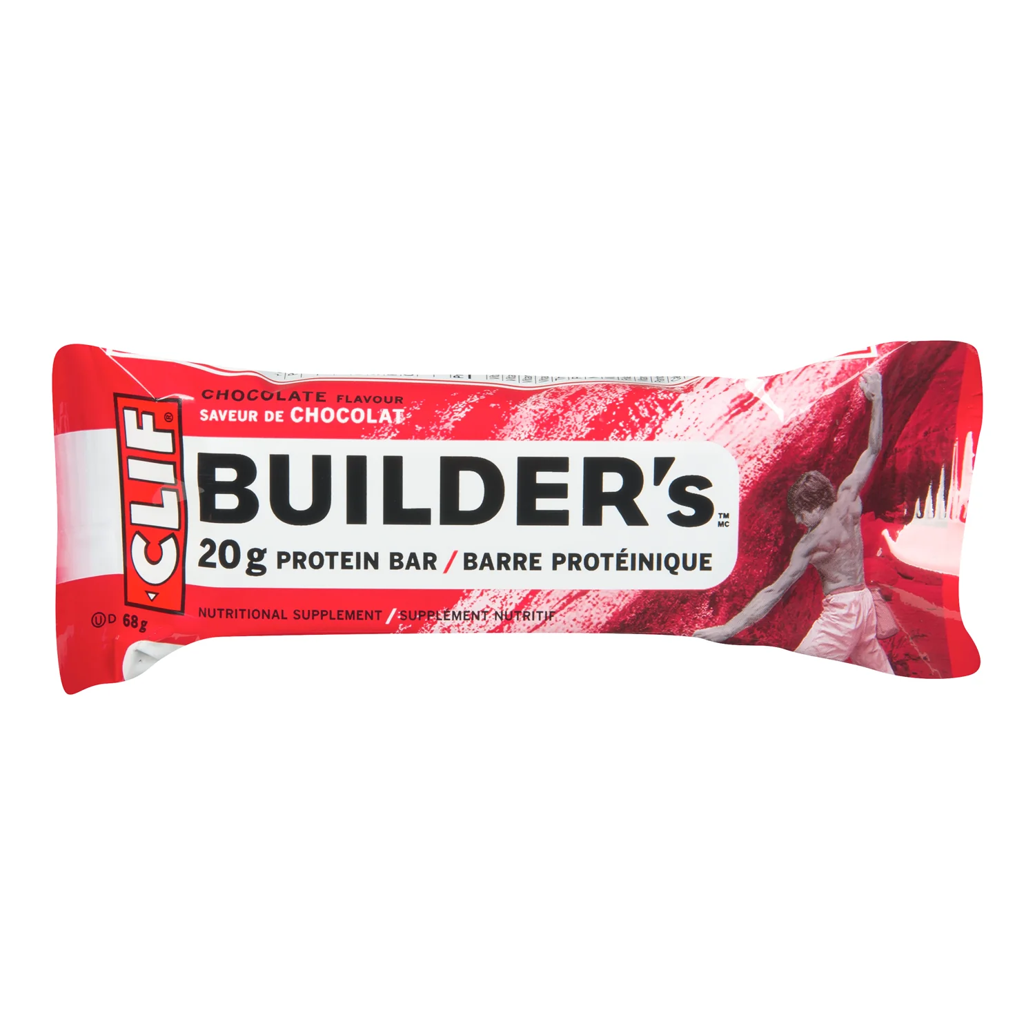 Clif Builders - Protein Chocolate 12x68 GR