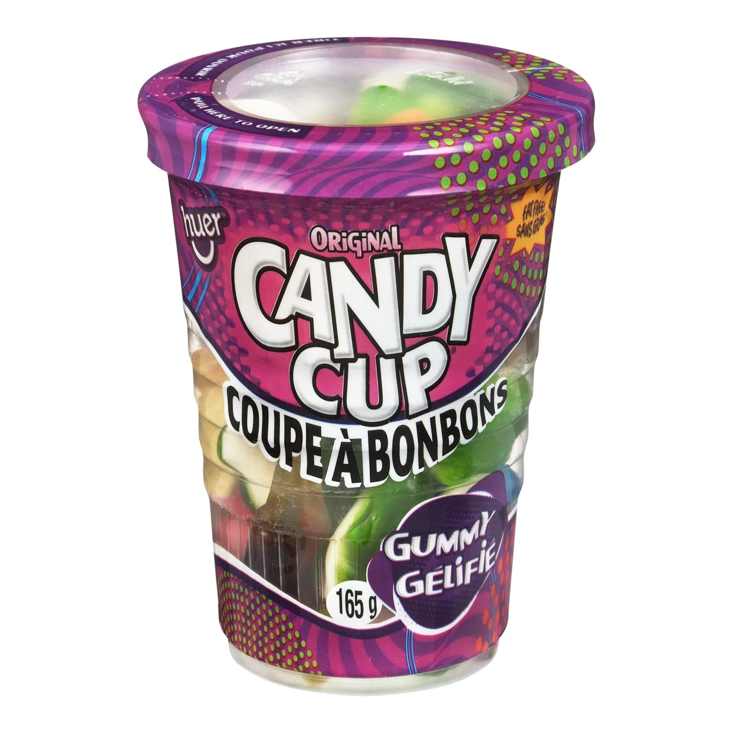 Huer Foods - Candy Cup Gummy 165GR