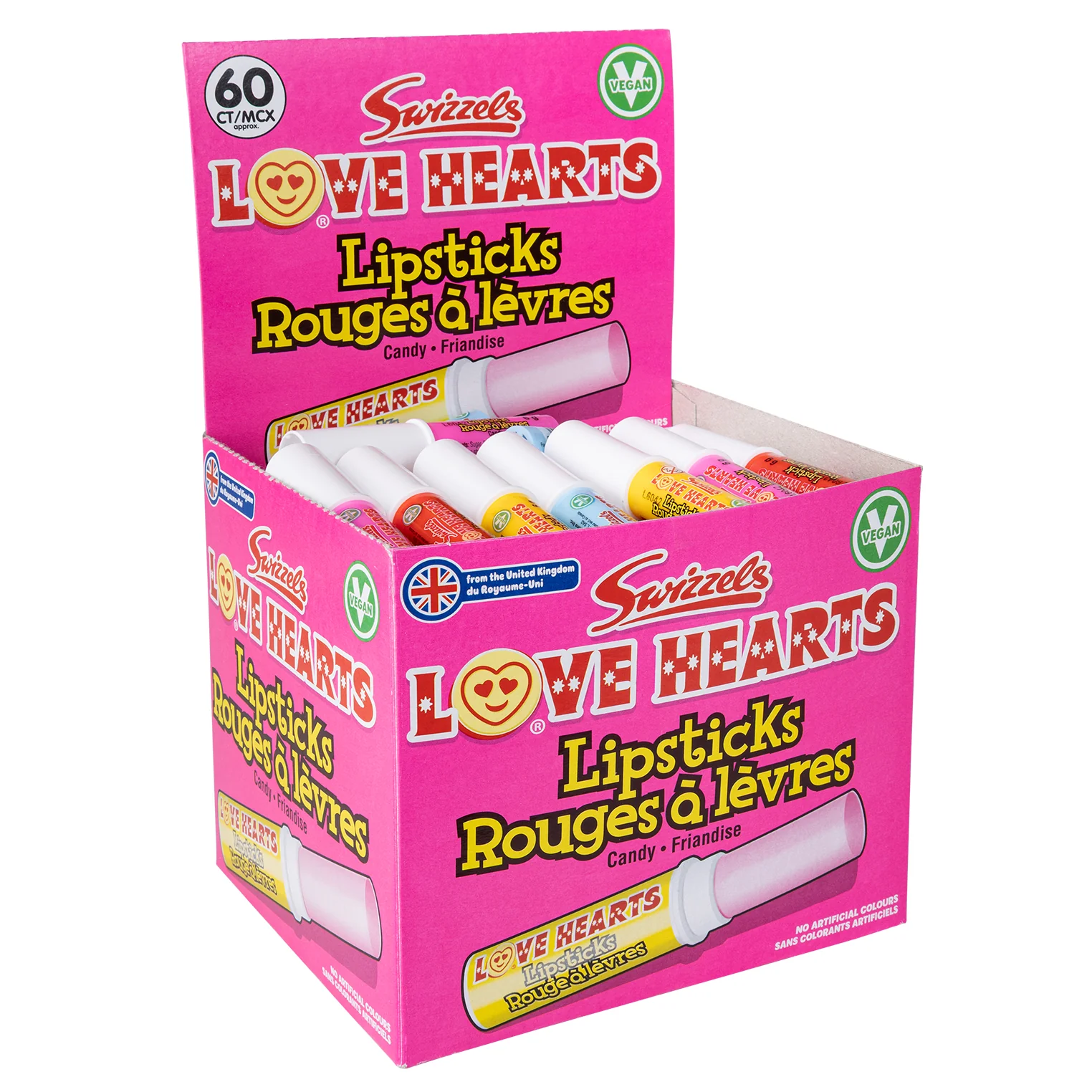 Swizzles - Loveheart Lipstick 60x6 GR