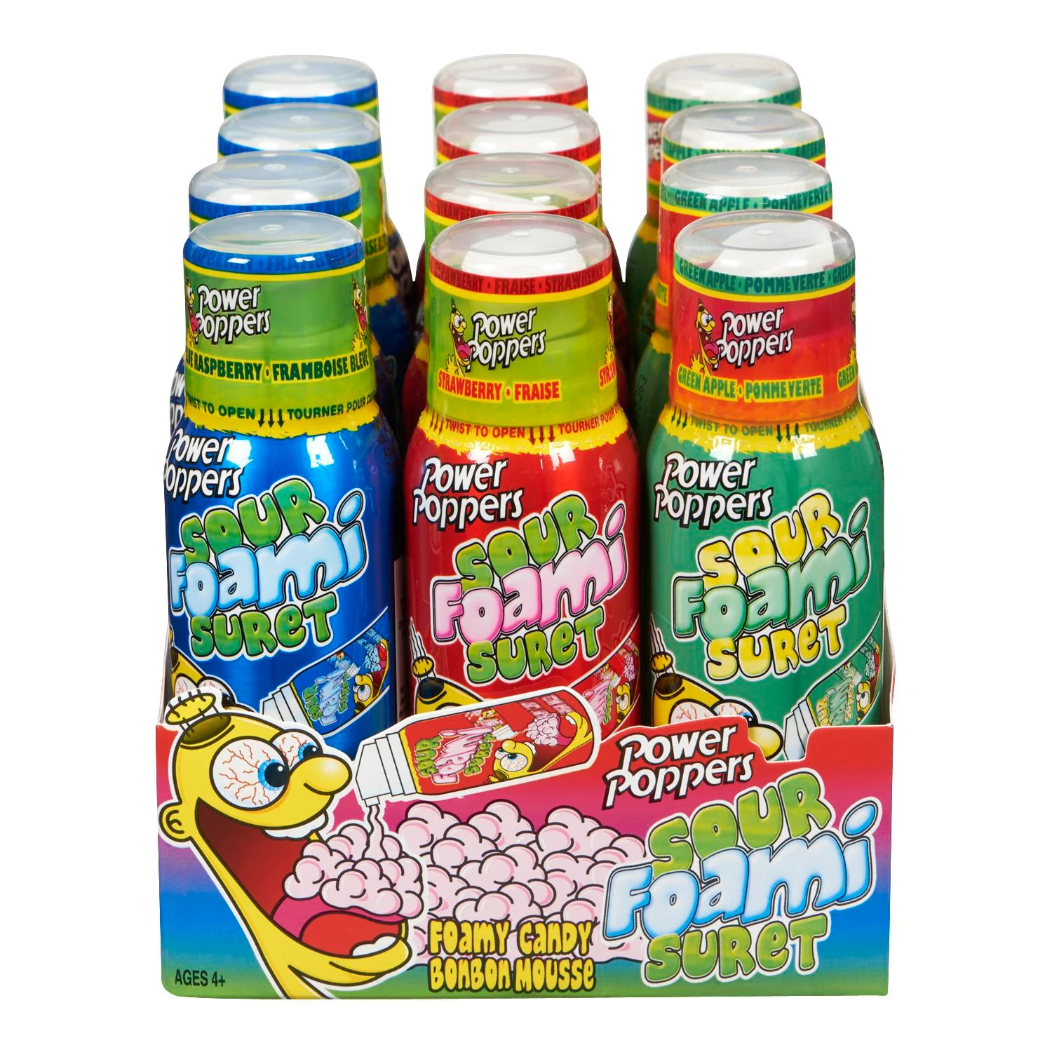 Power - Poppers Sour Foami 12EA
