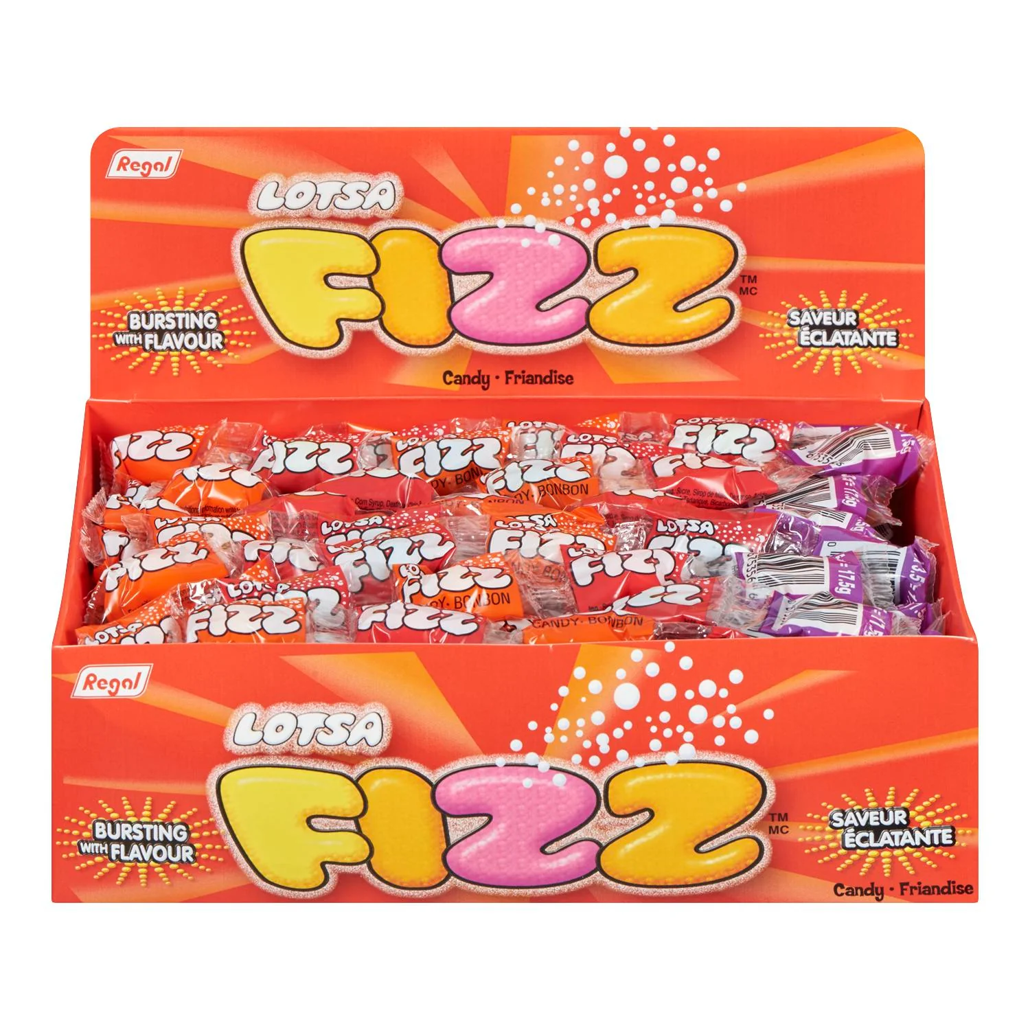 Regal - Lotsa Fizz Strips 48PK