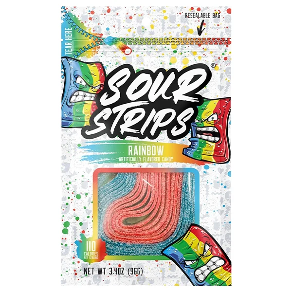 Sour Strips - Rainbow 96GR