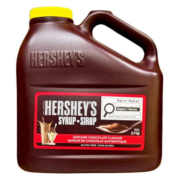 Hershey'S - Chocolate Syrup 6x2.6 LT
