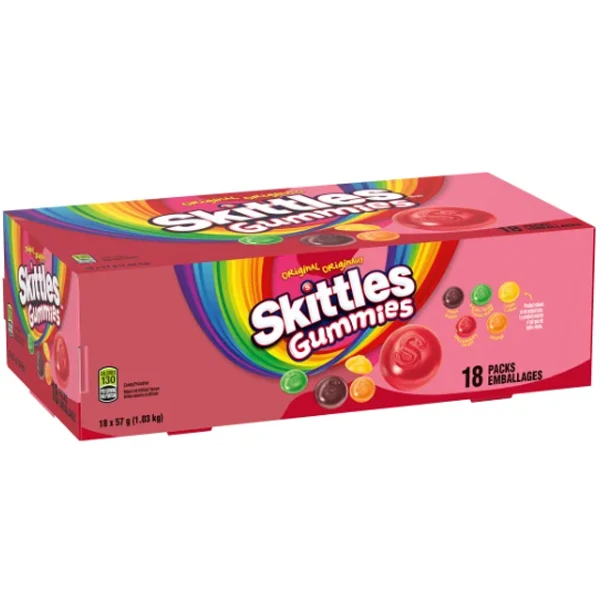 Skittles - Gummies Original 8x18x57 GR