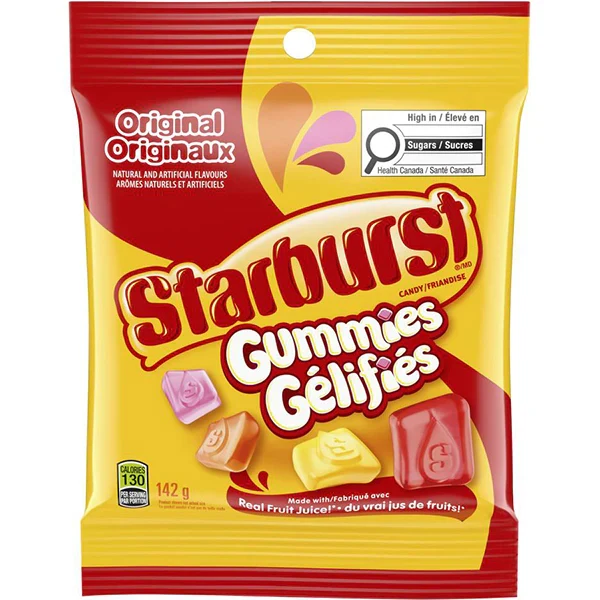 Starburst - Gummies 12x142 GR