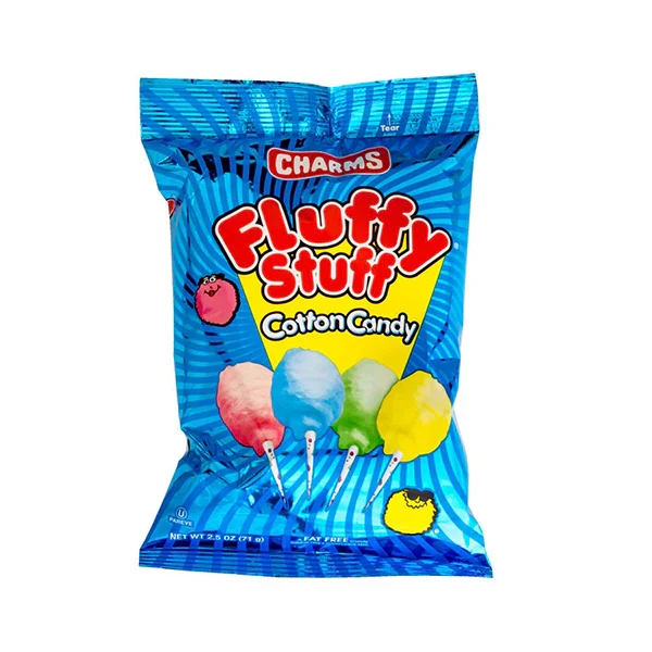 Tootsie - Charms Fluffy Stuff Cotton Candy 12x60G