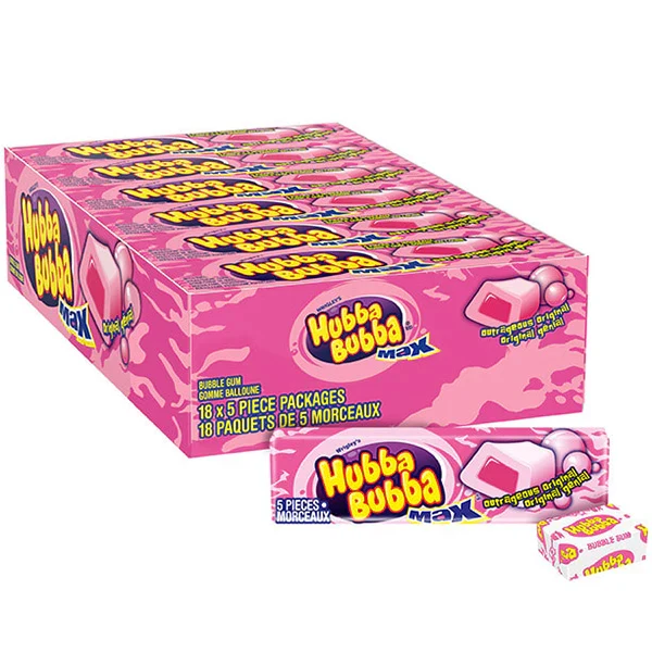 Hubba Bubba - Max Outrageous Original 12x18x5 Pcs