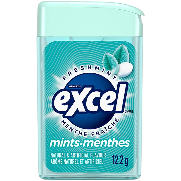 Excel - Mints Freshmint 6x12x12.2 GR