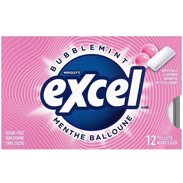 Excel - Bubblemint 18x12x12 EA