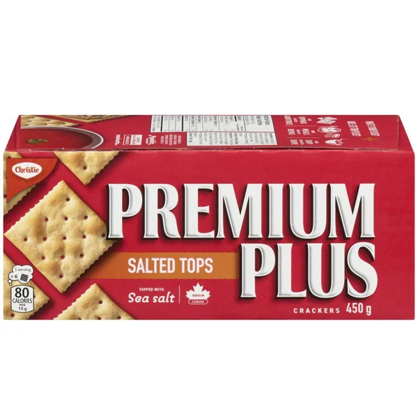 Premium Plus - Salted Crackers 12x450 GR