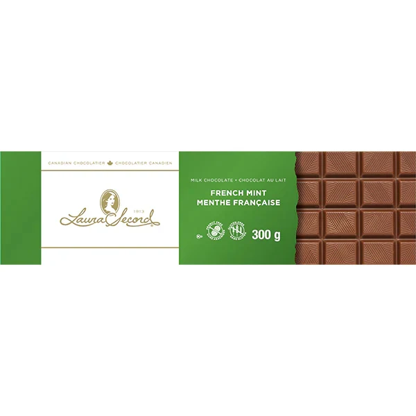 Laura Secord - Mint Chocolate Bar 12x300 GR