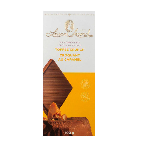 Laura Secord - Toffee Crunch Bar 12x100 GR