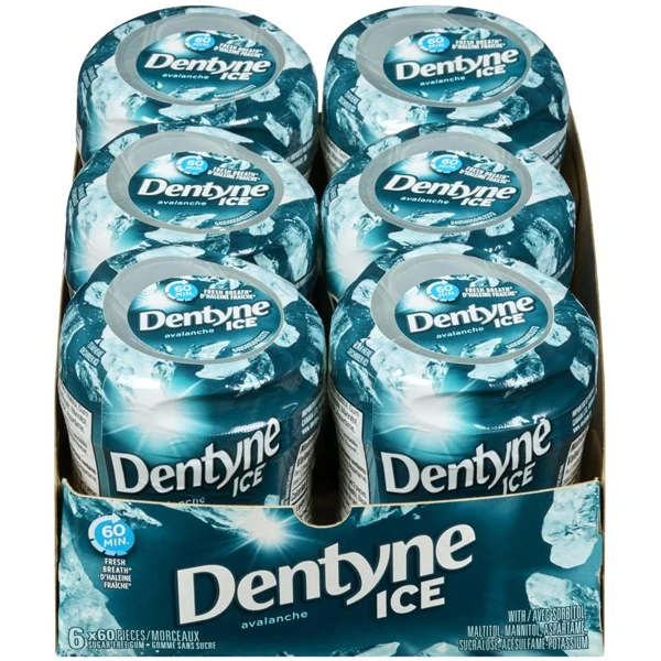 Dentyne - Ice Avalanche Bottles 4x6x60 PC