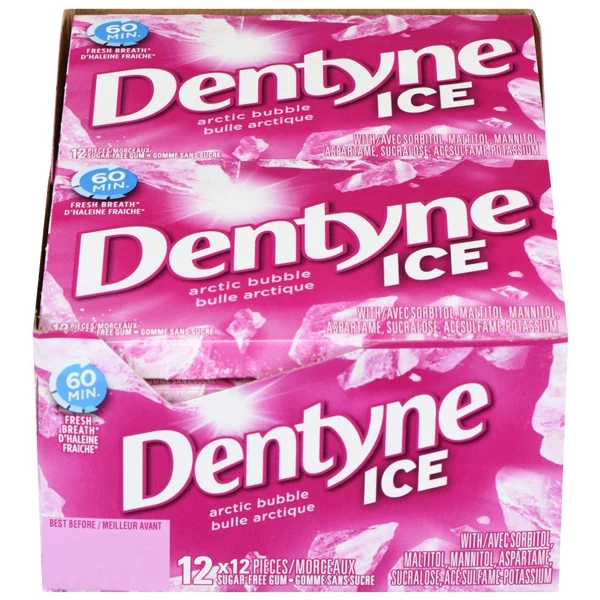 Dentyne - Ice Artic Bubble 18x12x12 PC