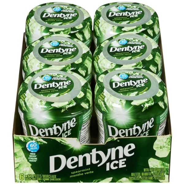 Dentyne - Ice Spearmint Bottles 4x6x60 PC